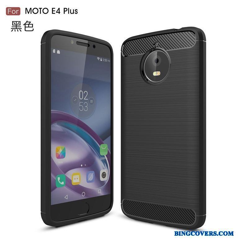 Moto E4 Plus Etui Beskyttelse Telefon Silke Silikone Blød Anti-fald