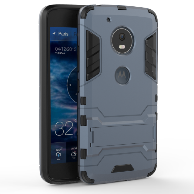 Moto G5 Silikone Beskyttelse Cover Cyan Support Telefon Etui Alt Inklusive