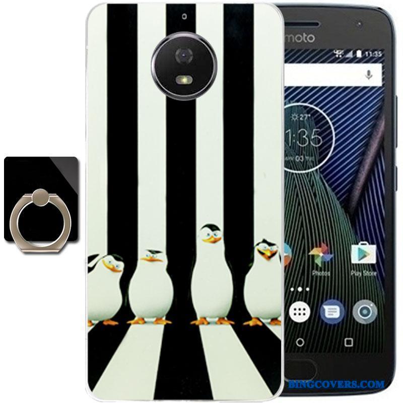 Moto G5s Plus Telefon Etui Silikone Frisk Alt Inklusive Blød Gul Beskyttelse