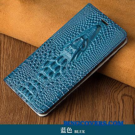 Moto Nexus 6 Folio Beskyttelse Cover Blå Anti-fald Telefon Etui Tilpas