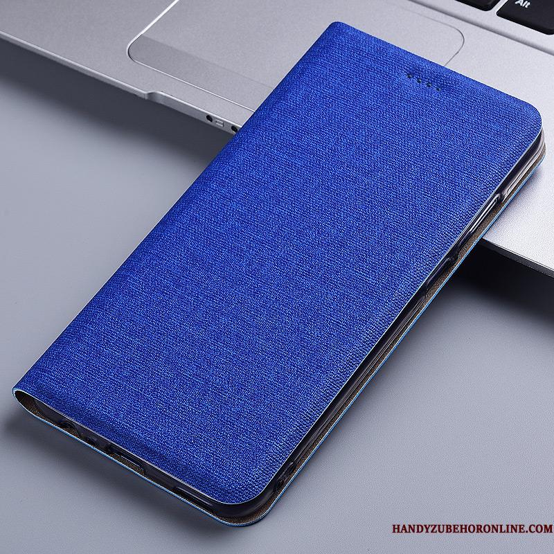 Motorola One Vision Anti-fald Blå Cover Alt Inklusive Telefon Etui Folio Beskyttelse