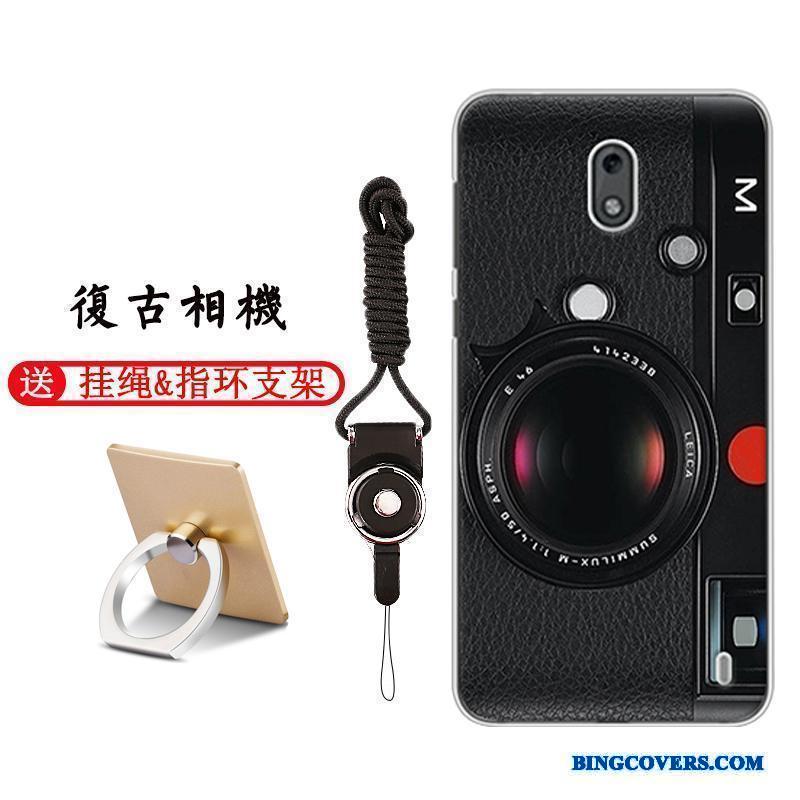 Nokia 2 Etui Beskyttelse Af Personlighed Vintage Sort Kinesisk Stil Kreativ Alt Inklusive