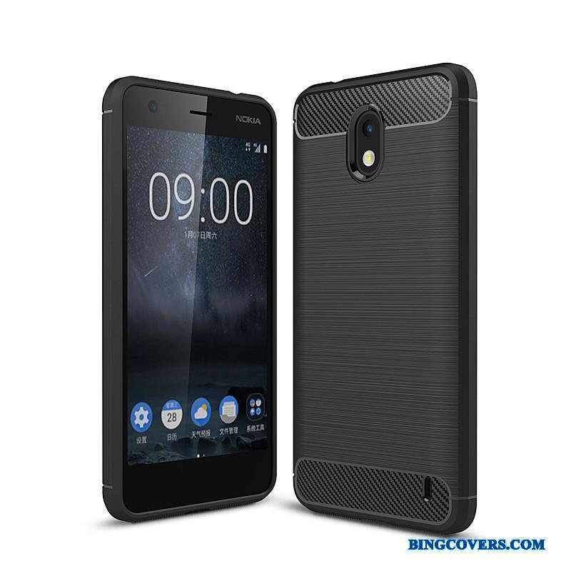 Nokia 2 Etui Cover Anti-fald Blød Mobiltelefon Alt Inklusive Grå Beskyttelse