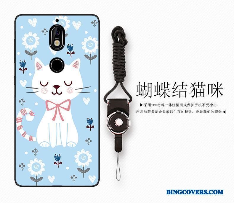 Nokia 7 Beskyttelse Silikone Ny Alt Inklusive Cartoon Anti-fald Telefon Etui