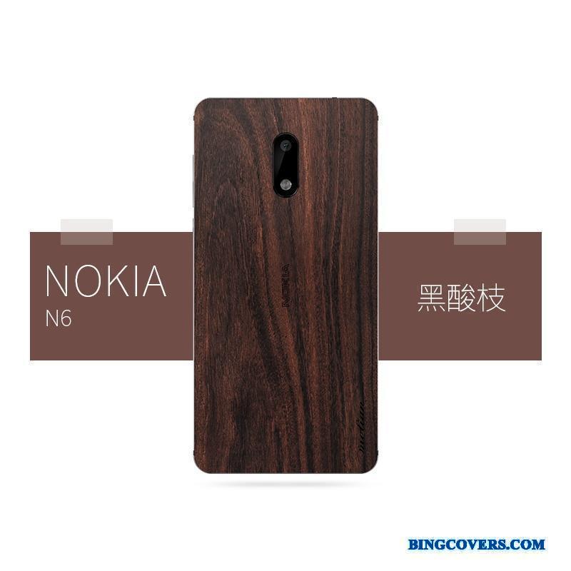 Nokia 7 Trend Mobiltelefon Skærmbeskyttelse Af Personlighed Føle Massivt Træ Etui