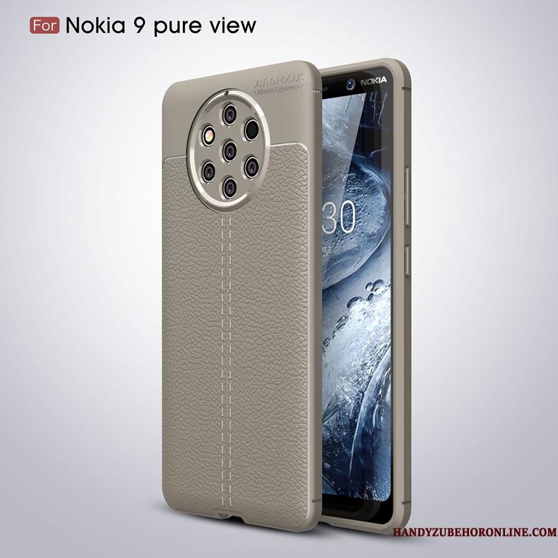 Nokia 9 Pureview Etui Beskyttelse Af Personlighed Cover Læder Anti-fald Alt Inklusive Trendy