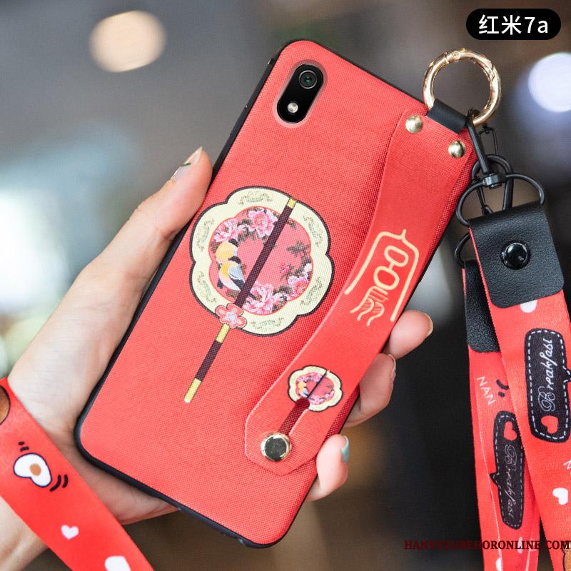 Redmi 7a Kinesisk Stil Etui Trend Anti-fald Lille Sektion Beskyttelse Telefon