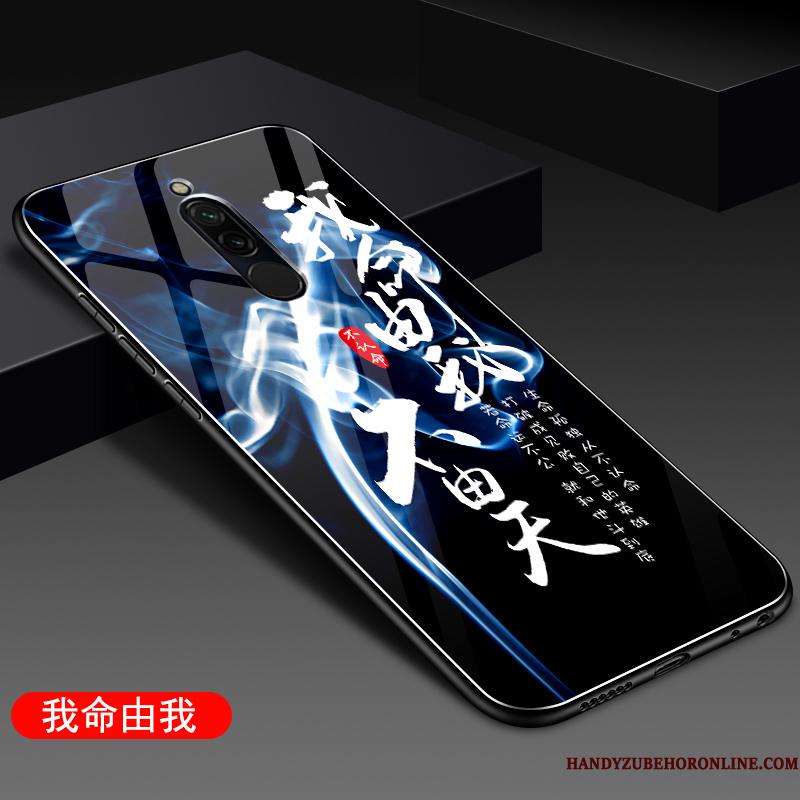 Redmi 8 Anti-fald Beskyttelse Lærred Glas Etui Telefon Alt Inklusive