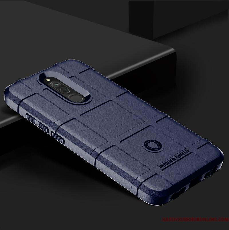Redmi 8 Silikone Nubuck Blød Gasbag Etui Telefon Anti-fald