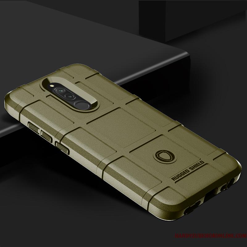 Redmi 8 Silikone Nubuck Blød Gasbag Etui Telefon Anti-fald