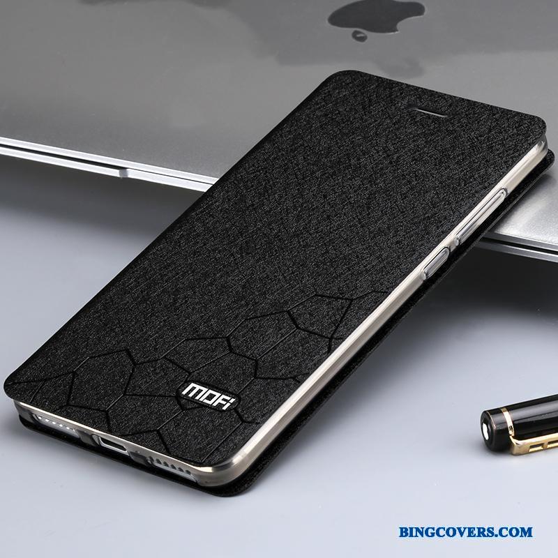 Redmi Note 4x Folio Silikone Beskyttelse Telefon Etui Blå Cover Lille Sektion
