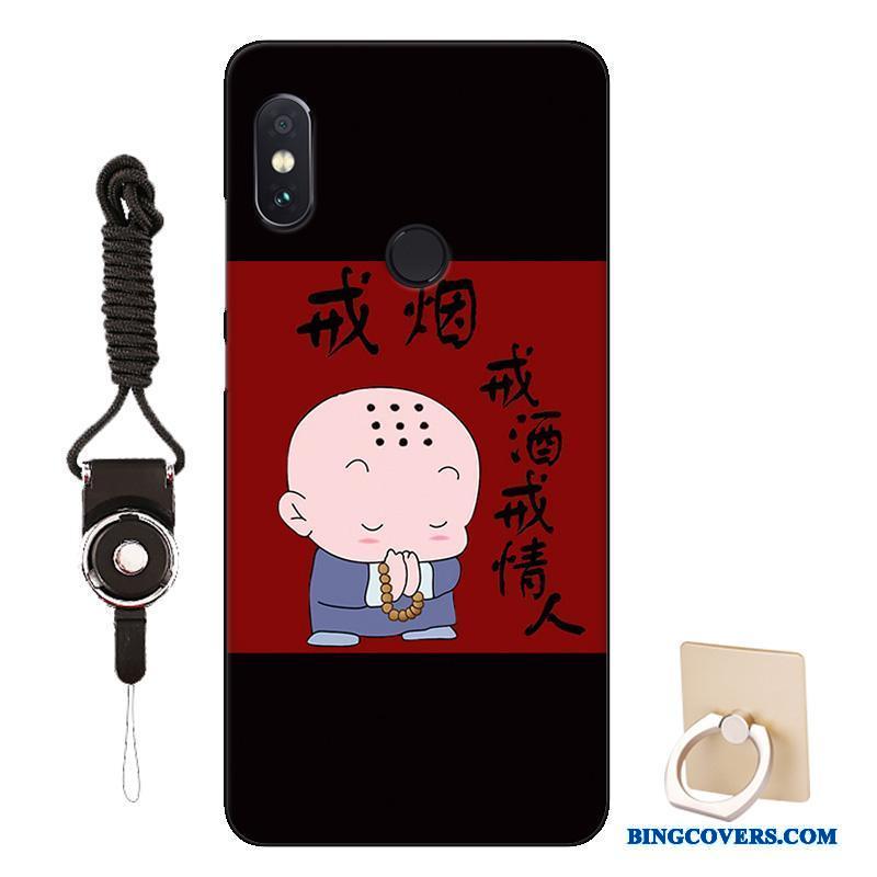 Redmi Note 5 Pro Beskyttelse Etui Grå Telefon Lille Sektion Tilpas Cartoon