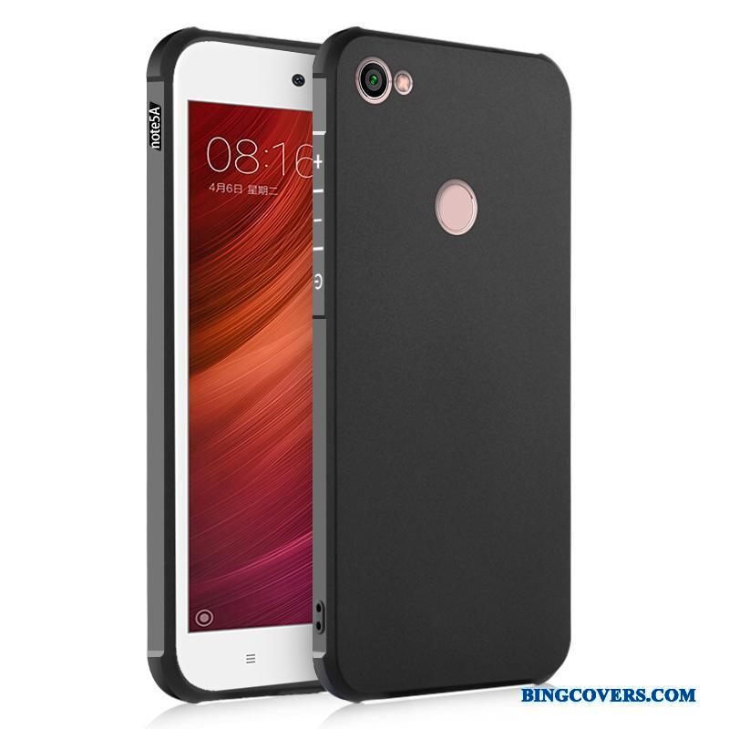 Redmi Note 5a Etui Cover Mobiltelefon Trend Silikone Anti-fald Nubuck Beskyttelse