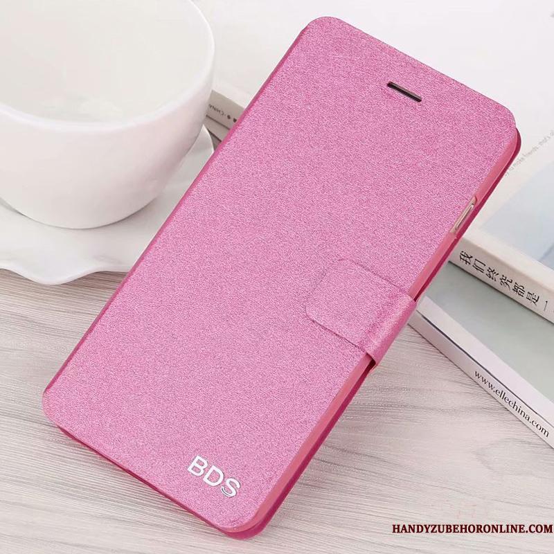 Redmi Note 6 Pro Rød Alt Inklusive Telefon Etui Anti-fald Mobiltelefon Blød Lædertaske