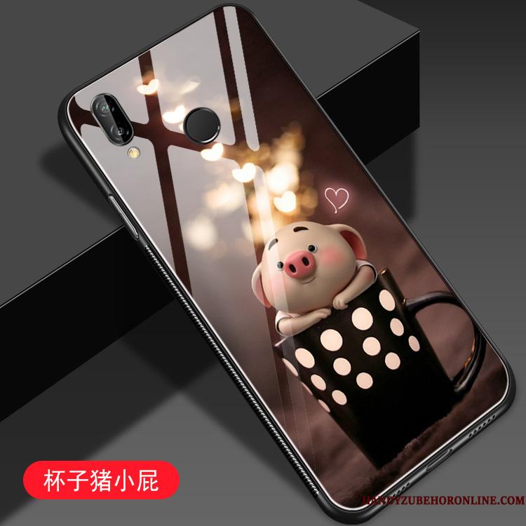 Redmi Note 7 Alt Inklusive Cover Smuk Telefon Etui Lille Sektion Trend Blå