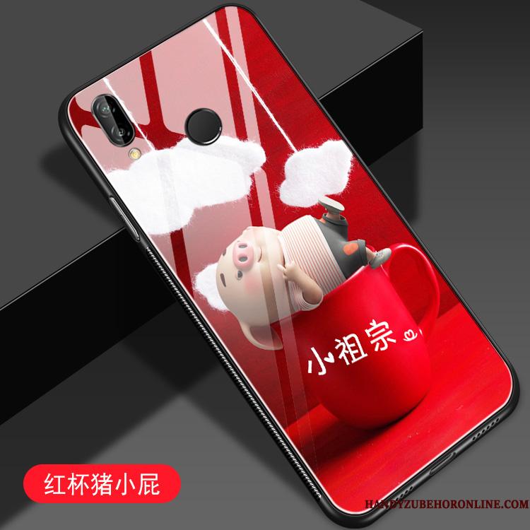 Redmi Note 7 Alt Inklusive Cover Smuk Telefon Etui Lille Sektion Trend Blå