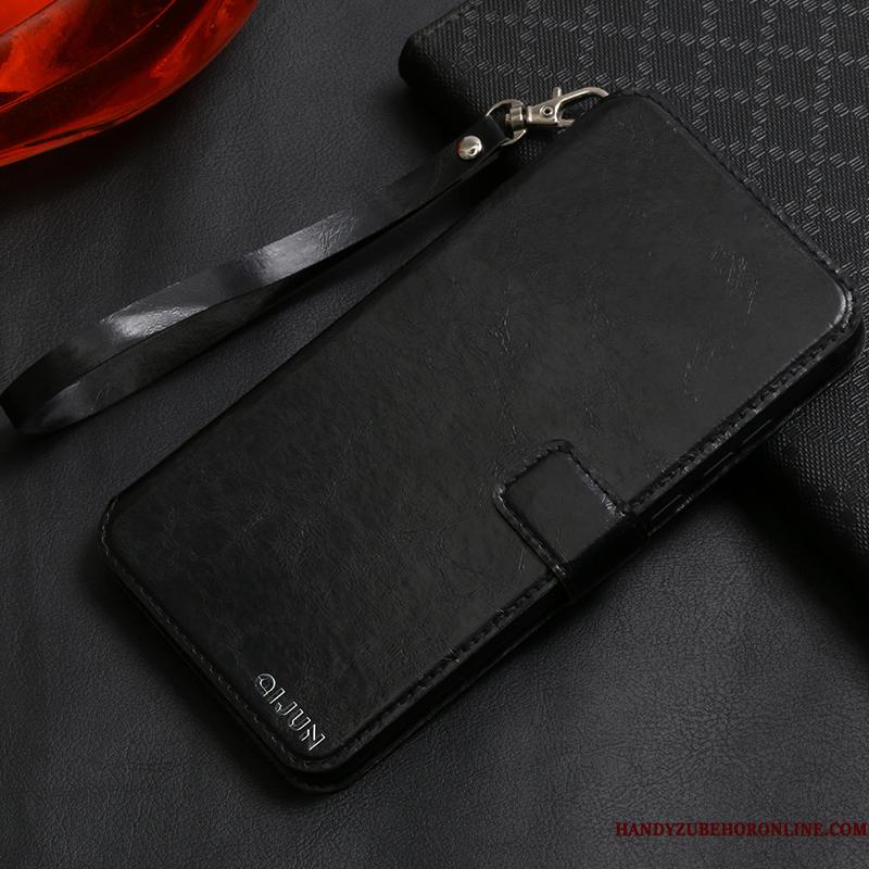 Redmi Note 7 Beskyttelse Lædertaske Anti-fald Clamshell Telefon Etui Lille Sektion Blød