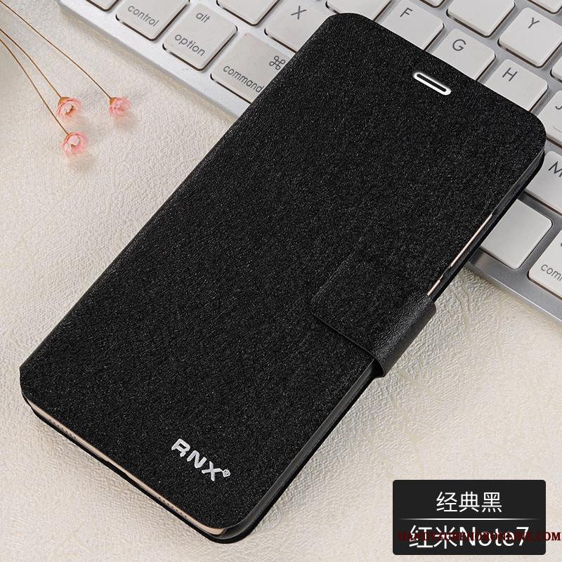 Redmi Note 7 Nubuck Blød Telefon Etui Anti-fald Beskyttelse Af Personlighed Lædertaske