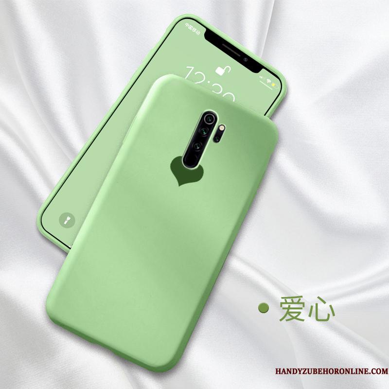 Redmi Note 8 Pro Grøn Telefon Etui Multifunktions Rød Anti-fald Hængende Ornamenter Smuk