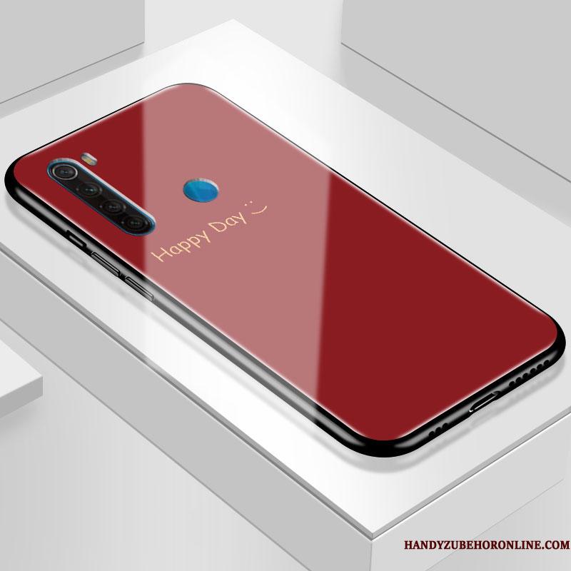 Redmi Note 8t Telefon Etui Net Red Spejl Simple Alt Inklusive Cover Beskyttelse