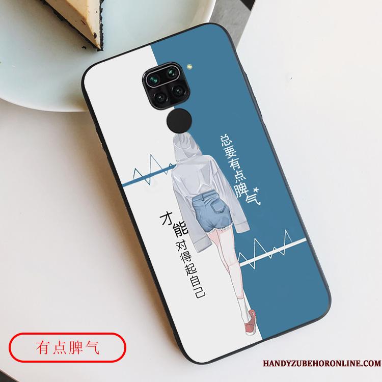 Redmi Note 9 Etui Kreativ Af Personlighed Mode Trendy Silikone Anti-fald Blød