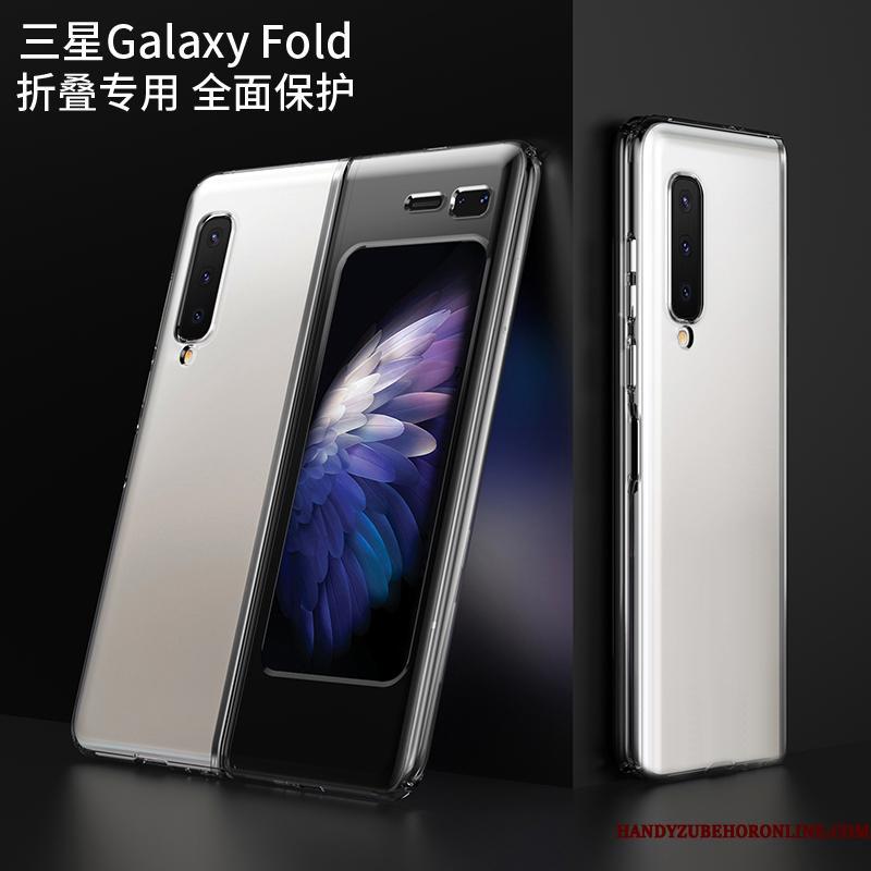 Samsung Fold Telefon Etui Kreativ Beskyttelse Alt Inklusive Gennemsigtig High End Cover