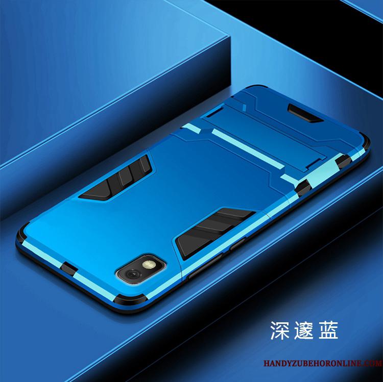 Samsung Galaxy A10 Anti-fald Alt Inklusive Cover Etui Blå Mobiltelefon Stjerne