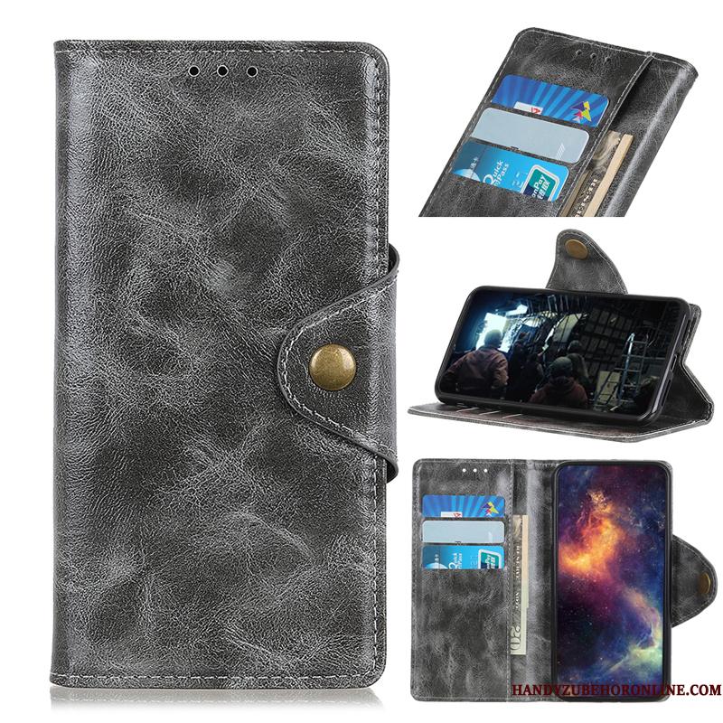 Samsung Galaxy A20s Etui Stjerne Folio Alt Inklusive Skærmbeskyttelse Lædertaske Hærdning Anti-fald