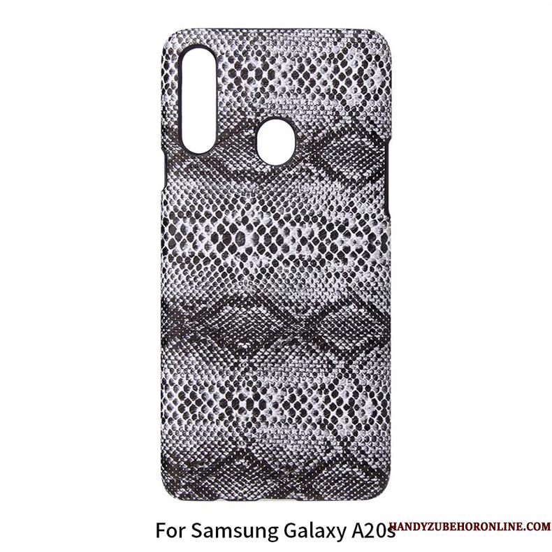 Samsung Galaxy A20s Leopard Etui Let Tynd Stjerne Telefon Trendy Hård