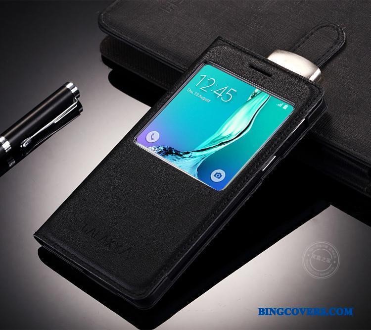 Samsung Galaxy A3 2015 Mobiltelefon Telefon Etui Folio Beskyttelse Ny Stjerne Lædertaske