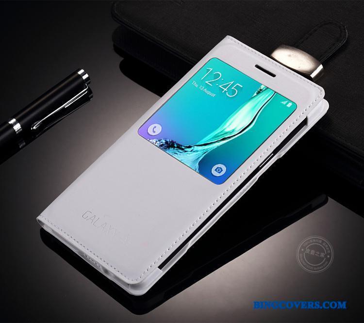 Samsung Galaxy A3 2015 Mobiltelefon Telefon Etui Folio Beskyttelse Ny Stjerne Lædertaske