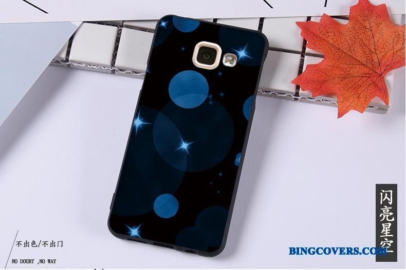 Samsung Galaxy A3 2016 Anti-fald Blød Etui Stjerne Hængende Ornamenter Cover Beskyttelse