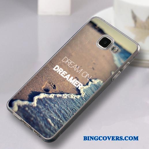 Samsung Galaxy A3 2016 Mobiltelefon Pu Beskyttelse Cover Etui Alt Inklusive Blå