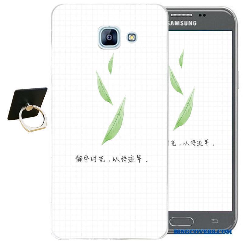 Samsung Galaxy A3 2017 Etui Beskyttelse Blød Cover Cartoon Alt Inklusive Silikone Anti-fald
