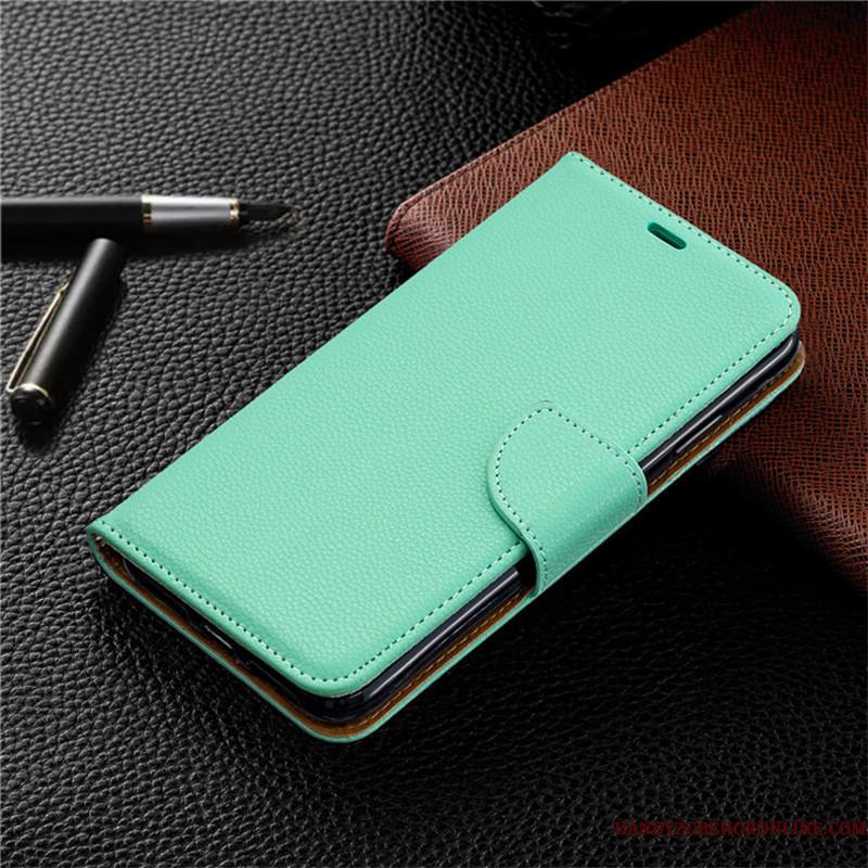 Samsung Galaxy A30s Kort Lædertaske Folio Beskyttelse Telefon Etui Grøn Cover