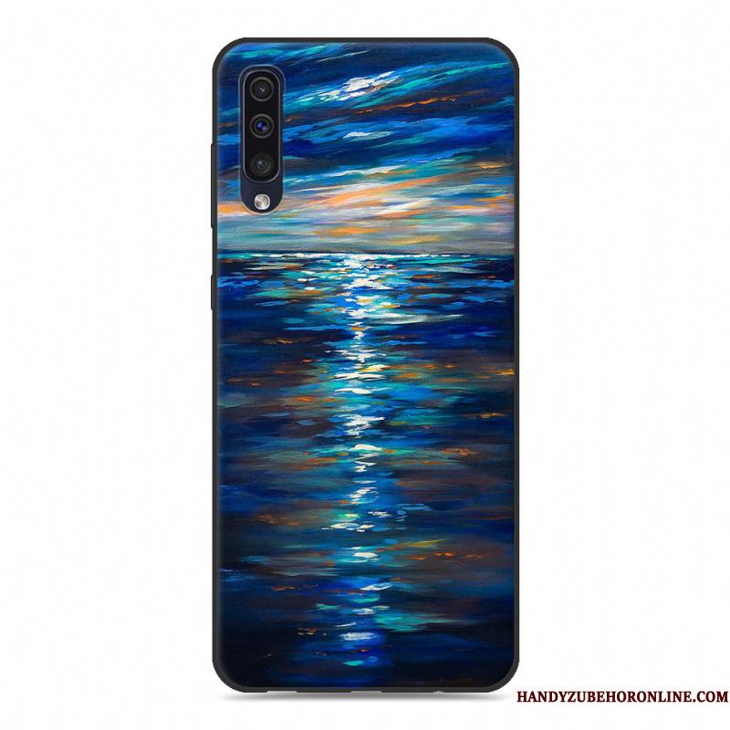 Samsung Galaxy A30s Kreativ Af Personlighed Stjerne Smuk Anti-fald Blød Telefon Etui