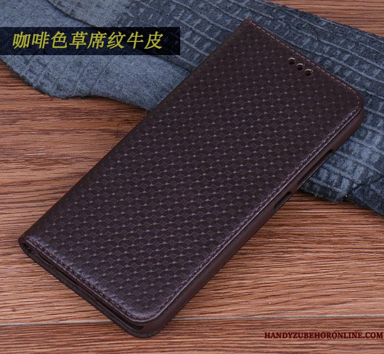 Samsung Galaxy A40 Slidstærk Lædertaske Stjerne Beskyttelse Alt Inklusive Telefon Etui Cover