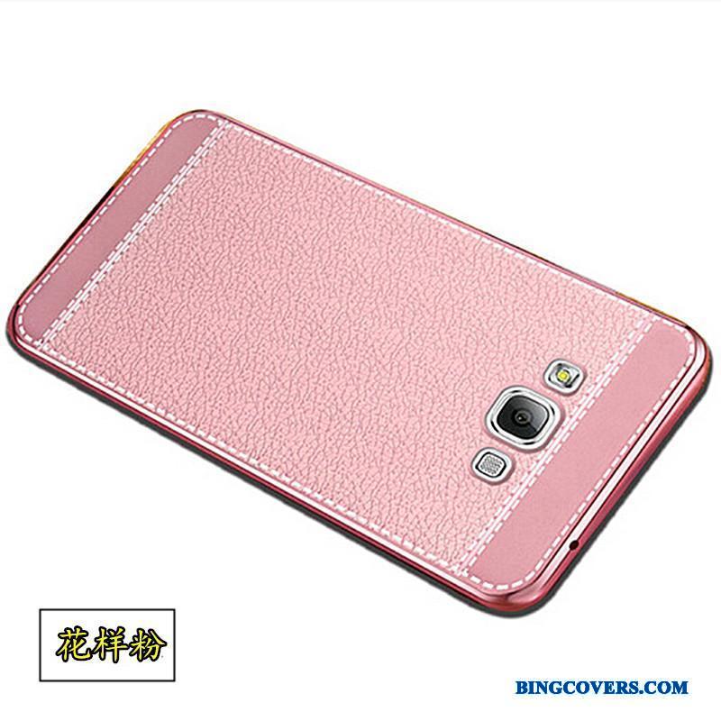 Samsung Galaxy A5 2015 Anti-fald Beskyttelse Blød Cover Mønster Belægning Telefon Etui