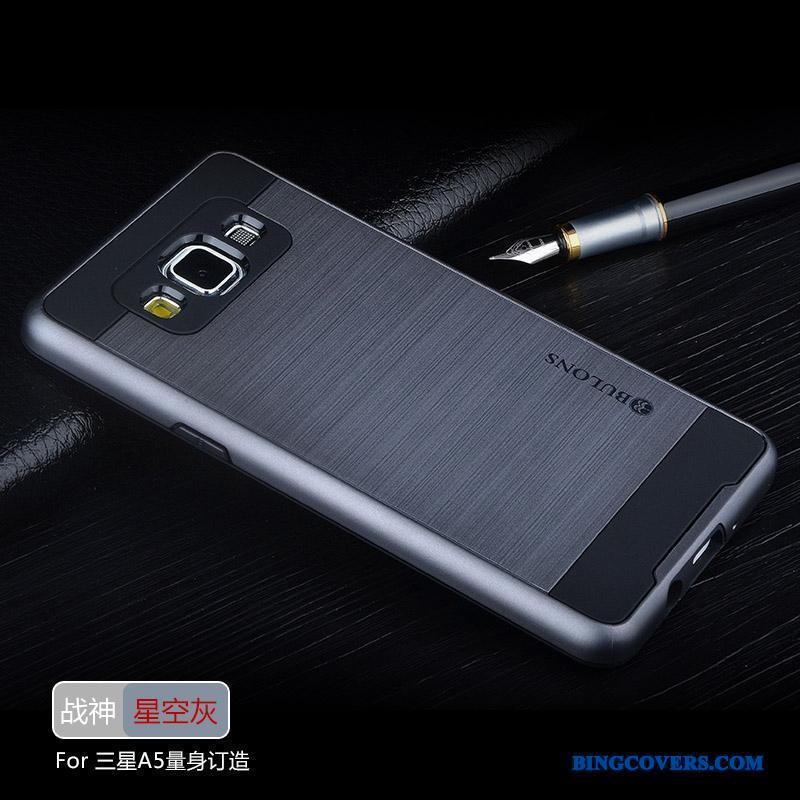Samsung Galaxy A5 2015 Beskyttelse Silikone Sølv Grå Af Personlighed Mobiltelefon Telefon Etui