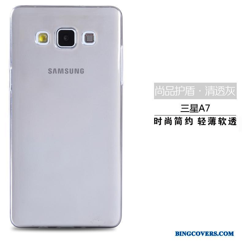 Samsung Galaxy A5 2015 Stjerne Cover Silikone Gennemsigtig Let Tynd Telefon Etui Blød