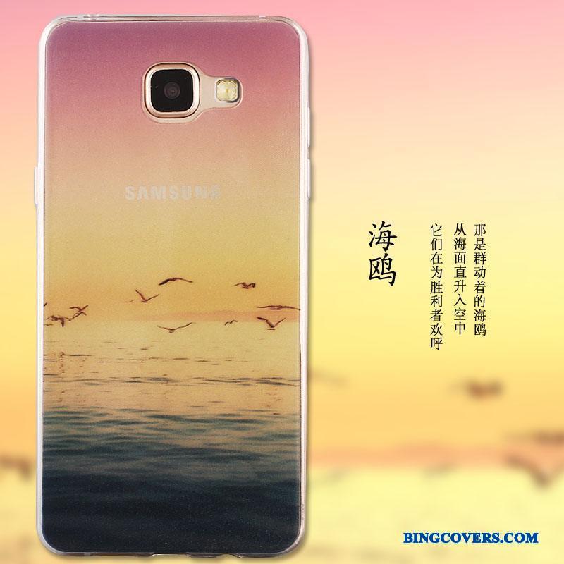Samsung Galaxy A5 2016 Cover Stjerne Etui Malet Telefon Silikone Trend