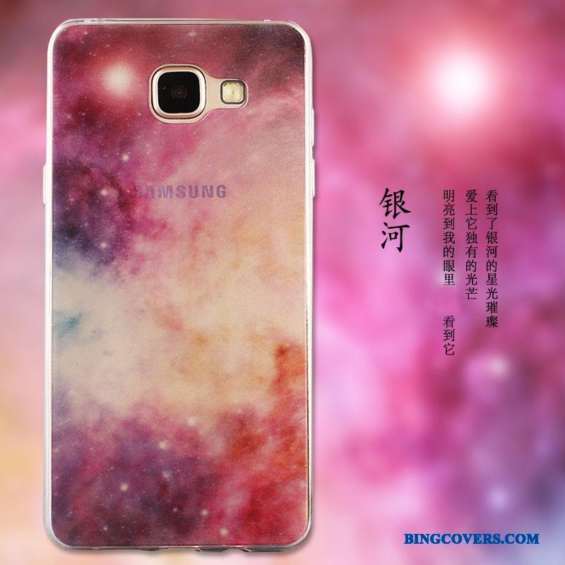 Samsung Galaxy A5 2016 Cover Stjerne Etui Malet Telefon Silikone Trend