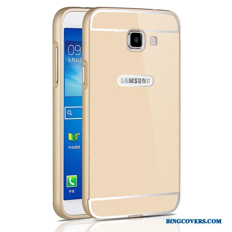 Samsung Galaxy A5 2016 Spejl Stjerne Beskyttelse Metal Cover Etui Ramme