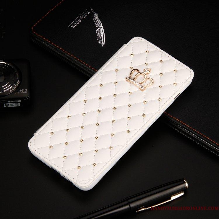 Samsung Galaxy A50s Stjerne Anti-fald Folio Telefon Etui Lædertaske Hvid Alt Inklusive