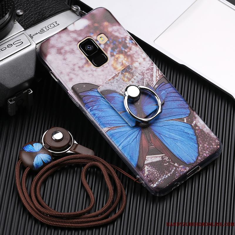 Samsung Galaxy A6 Beskyttelse Cover Anti-fald Blød Telefon Etui Stjerne Cartoon