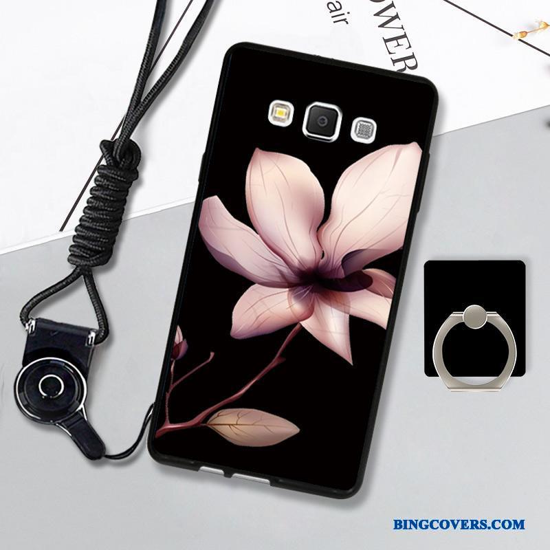 Samsung Galaxy A7 2015 Blå Hængende Ornamenter Mobiltelefon Telefon Etui Beskyttelse Stjerne Blød