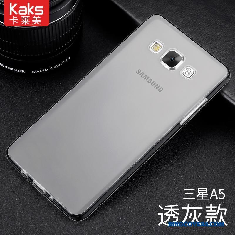 Samsung Galaxy A7 2015 Telefon Etui Silikone Cover Gennemsigtig Beskyttelse Stjerne Let Tynd