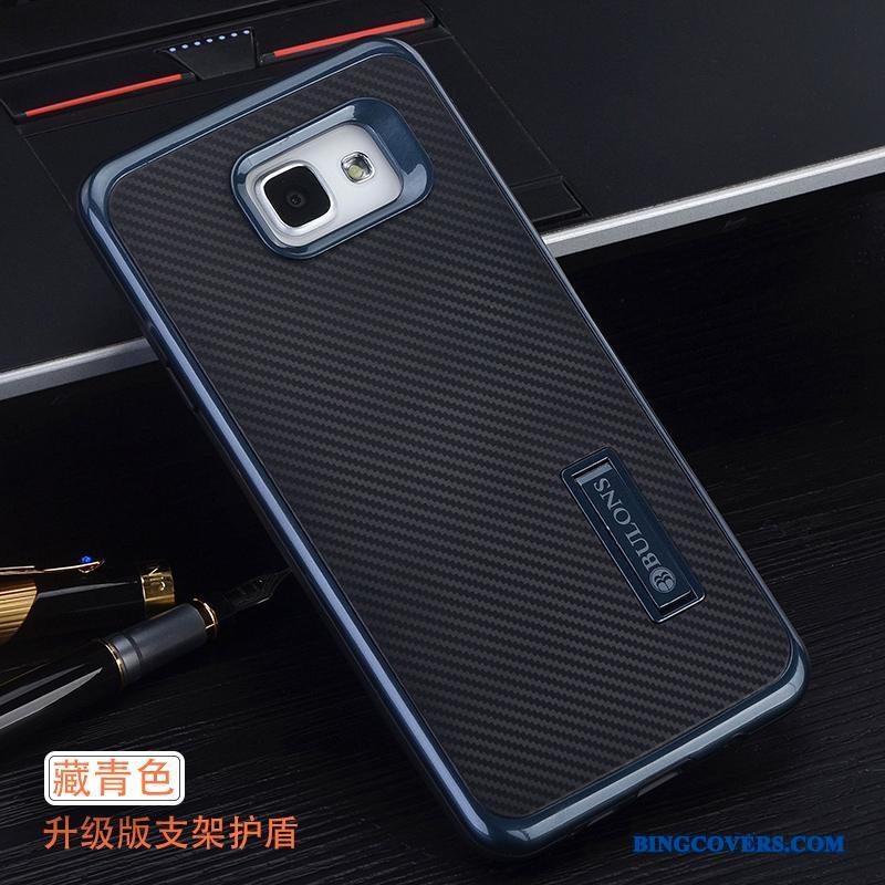 Samsung Galaxy A7 2016 Silikone Guld Af Personlighed Cover Stjerne Beskyttelse Telefon Etui
