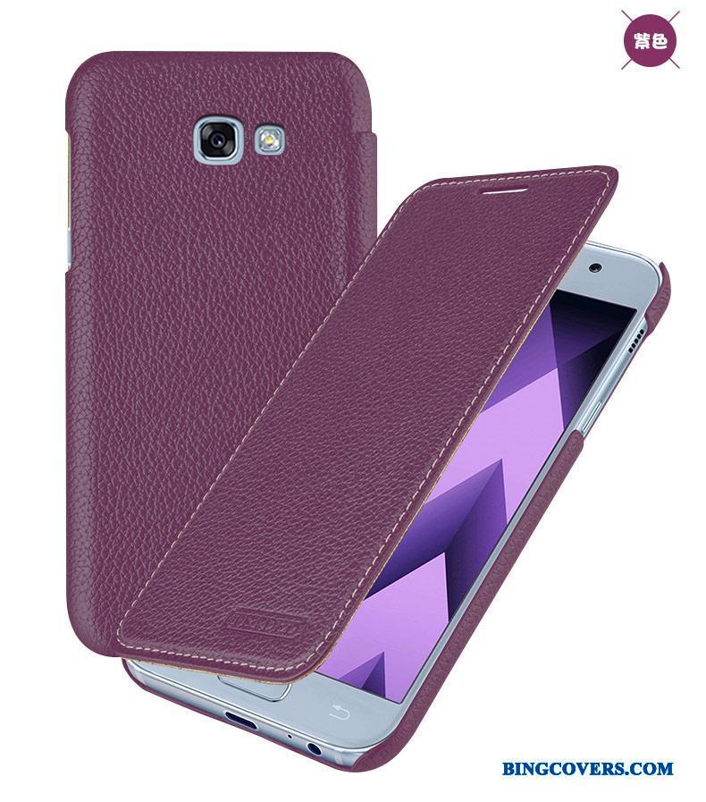 Samsung Galaxy A7 2016 Stjerne Beskyttelse Telefon Etui Cover Mobiltelefon Folio Gul