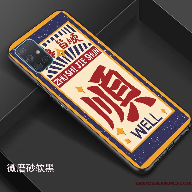 Samsung Galaxy A71 Af Personlighed Telefon Etui Beskyttelse Cover Anti-fald Alt Inklusive Wealth